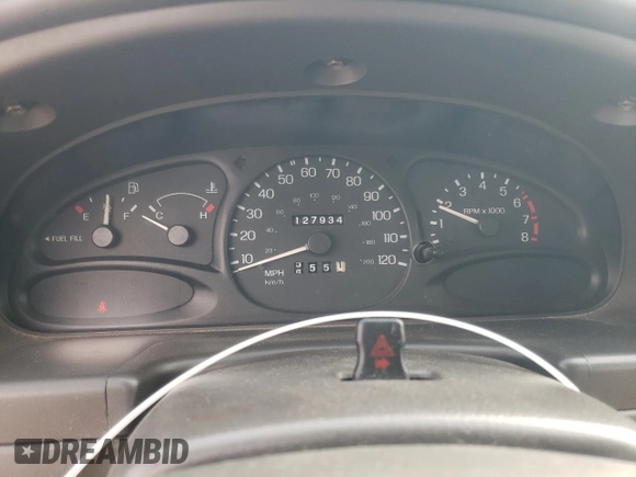 1997 Ford Escort LX with VIN 1FALP13P8VW264150, listed as a Copart auction lot 87328394 with 127,934 mi miles and Salvage Title. Bid and sale history available at carsss.com. Image 9.