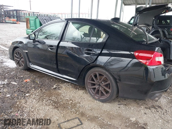 2018 Subaru WRX Premium with VIN JF1VA1C61J9800169, listed as a IAAI auction lot 40908160 with 66,087 mi miles. Bid and sale history available at carsss.com. Image 3.