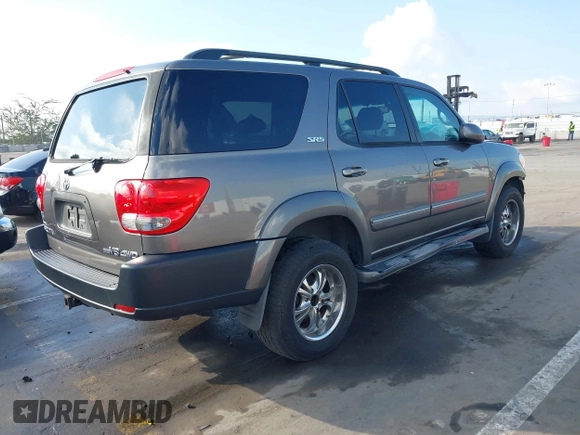 2006 Toyota Sequoia SR5 with VIN 5TDBT44A16S265882, listed as a IAAI auction lot 41453921 with Not Provided miles and . Bid and sale history available at DreamBid. Image 4.