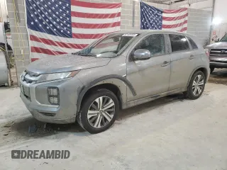 2023 Mitsubishi Outlander Sport ES with VIN JA4ARUAU7PU015014, listed as a Copart auction lot 82133493 with 4,715 mi miles and Salvage Title. Bid and sale history available at carsss.com. Image 1.