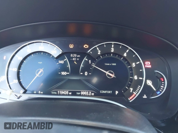 2017 BMW 5 Series 530i with VIN WBAJA5C35HG894968, listed as a IAAI auction lot 41060221 with 119,435 mi miles and . Bid and sale history available at DreamBid. Image 7.