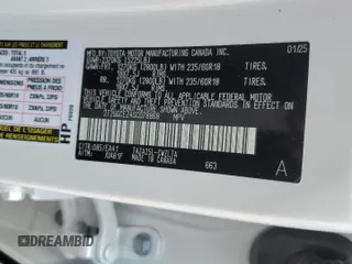 2025 Lexus NX 350 Premium with VIN 2T2GGCEZ4SC078868, listed as a Copart auction lot 59723595 with 1,311 mi miles and Salvage title. Bid and sale history available at DreamBid. Image 13.