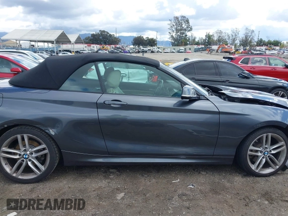 2016 BMW 2 Series 228i xDrive with VIN WBA1L9C5XGV767324, listed as a IAAI auction lot 41795604 with 133,276 mi miles. Bid and sale history available at carsss.com. Image 13.