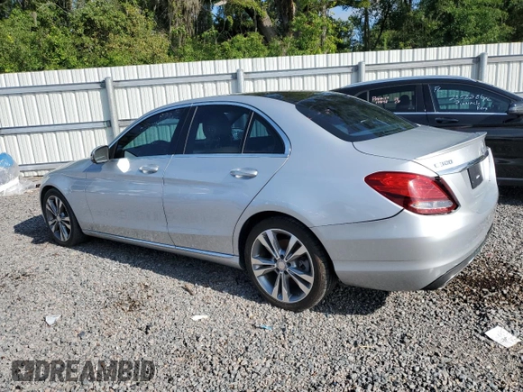 2017 Mercedes-Benz C 300 with VIN 55SWF4JB1HU192699, listed as a Copart auction lot 59310025 with Not provided miles and Clean title. Bid and sale history available at DreamBid. Image 2.