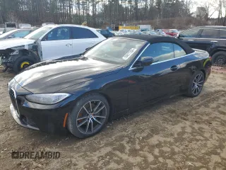 2024 BMW 4 Series 430i xDrive with VIN WBA43AT02RCN28707, listed as a Copart auction lot 84617304 with 0 mi miles and Salvage Title. Bid and sale history available at carsss.com. Image 1.