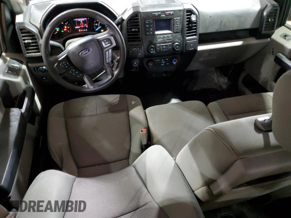 2019 Ford F-150 XL with VIN 1FTEW1C57KKD92001, listed as a Copart auction lot 44799065 with 125,998 mi miles and Salvage Title. Bid and sale history available at DreamBid. Image 8.