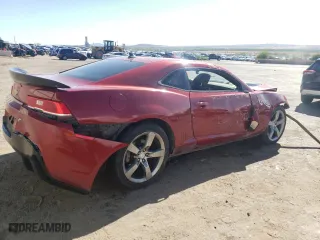 2014 Chevrolet Camaro LS with VIN 2G1FA1E3XE9187446, listed as a Copart auction lot 54452675 with 0 mi miles and Salvage Title. Bid and sale history available at carsss.com. Image 3.