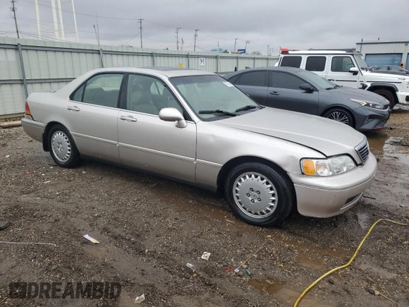 1996 Acura RL Premium with VIN JH4KA9652TC012200, listed as a Copart auction lot 47738615 with 145,330 mi miles and Salvage Title. Bid and sale history available at DreamBid. Image 4.