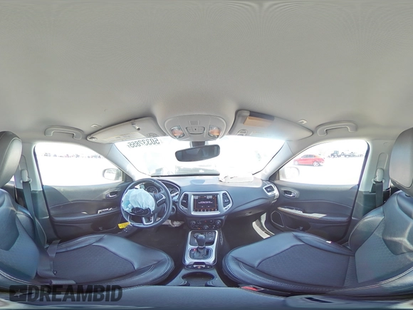 2018 Jeep Compass Latitude with VIN 3C4NJDBB5JT306138, listed as a Copart auction lot 50332855 with 102,844 mi miles and Salvage Title. Bid and sale history available at carsss.com. Image 14.