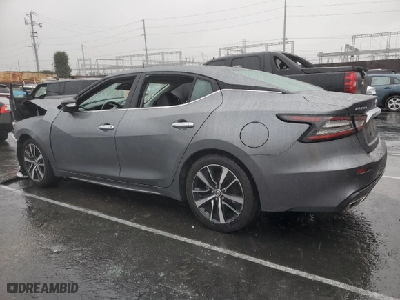 2022 Nissan Maxima SV with VIN 1N4AA6CV7NC505802, listed as a Copart auction lot 45214025 with 43,234 mi miles and Salvage Title. Bid and sale history available at carsss.com. Image 2.
