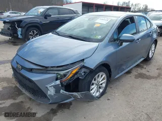 2020 Toyota Corolla LE with VIN 5YFHPRAE8LP012839, listed as a IAAI auction lot 41826438 with 46,360 mi miles. Bid and sale history available at carsss.com. Image 19.