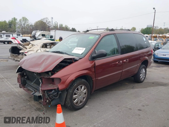 2007 Chrysler Town & Country LWB Limited with VIN 2A8GP64L97R171596, listed as a IAAI auction lot 41945122 with 101,893 mi miles. Bid and sale history available at carsss.com. Image 20.