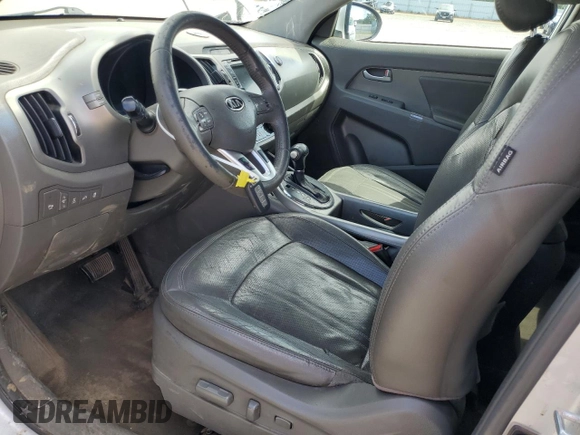 2012 Kia Sportage EX with VIN KNDPCCA2XC7252292, listed as a Copart auction lot 56975535 with 160,445 mi miles and Salvage title. Bid and sale history available at DreamBid. Image 7.