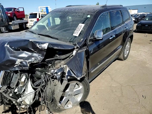 2013 Jeep Grand Cherokee Limited with VIN 1C4RJEBG6DC520591, listed as a Copart auction lot 75182834 with 78,127 mi miles and Salvage Title. Bid and sale history available at carsss.com. Image 11.