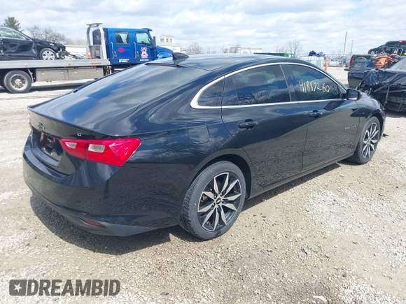2017 Chevrolet Malibu LT with VIN 1G1ZE5ST0HF166369, listed as a IAAI auction lot 41887260 with 128,795 mi miles and . Bid and sale history available at DreamBid. Image 4.