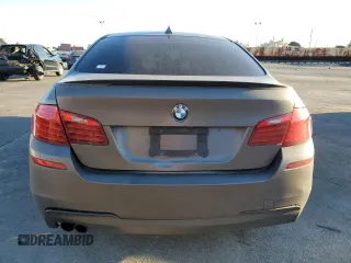 2014 BMW 5 Series 535d with VIN WBAXA5C58ED690545, listed as a Copart auction lot 46672495 with 161,998 mi miles and Salvage Title. Bid and sale history available at carsss.com. Image 6.