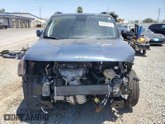 2020 Jeep Renegade Latitude with VIN ZACNJABB5LPL90354, listed as a Copart auction lot 64023815 with 54,121 mi miles and Salvage title. Bid and sale history available at DreamBid. Image 5.