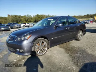 2010 Infiniti M with VIN JN1CY0AP6AM910007, listed as a Copart auction lot 79130544 with 206,704 mi miles and Salvage Title. Bid and sale history available at carsss.com. Image 1.