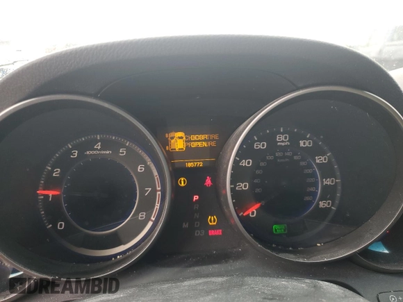 2009 Acura MDX Tech Pkg with VIN 2HNYD28649H531698, listed as a Copart auction lot 53667655 with 185,772 mi miles and Salvage Title. Bid and sale history available at carsss.com. Image 9.