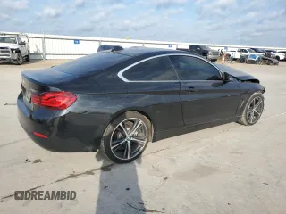 2020 BMW 4 Series 430i with VIN WBA4W3C05LFJ72875, listed as a Copart auction lot 52815985 with 81,788 mi miles and Salvage title. Bid and sale history available at DreamBid. Image 3.