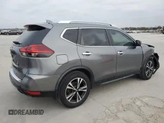 2019 Nissan Rogue SV with VIN JN8AT2MT1KW253618, listed as a Copart auction lot 82229044 with 115,902 mi miles and Salvage Title. Bid and sale history available at carsss.com. Image 3.