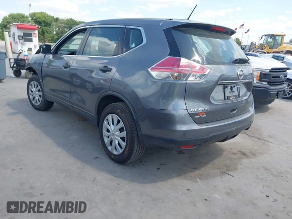 2016 Nissan Rogue SV with VIN 5N1AT2MTXGC784252, listed as a IAAI auction lot 42049242 with 101,872 mi miles. Bid and sale history available at carsss.com. Image 3.