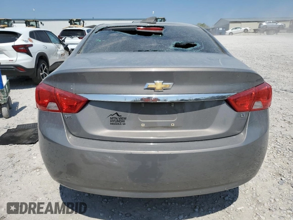 2018 Chevrolet Impala LT with VIN 2G1105S32J9138275, listed as a Copart auction lot 53507495 with 125,231 mi miles and Salvage Title. Bid and sale history available at DreamBid. Image 6.