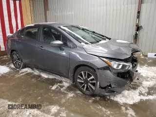 2021 Nissan Versa SV with VIN 3N1CN8EVXML924670, listed as a Copart auction lot 41926295 with 73,846 mi miles and Salvage Title. Bid and sale history available at carsss.com. Image 4.