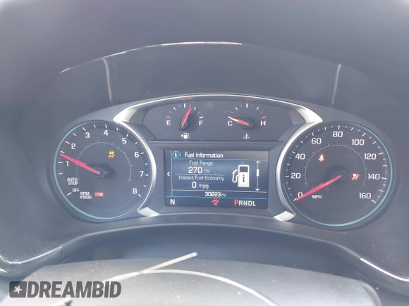 2024 Chevrolet Equinox RS with VIN 3GNAXMEG8RS221288, listed as a IAAI auction lot 41976989 with 30,223 mi miles and . Bid and sale history available at DreamBid. Image 7.