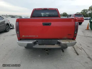 2005 Chevrolet Colorado Z85 with VIN 1GCDT198258101685, listed as a Copart auction lot 73036314 with 214,622 mi miles and Salvage Title. Bid and sale history available at carsss.com. Image 6.