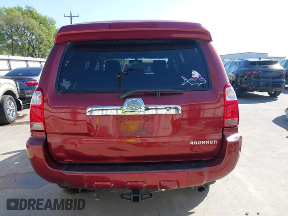 2006 Toyota 4Runner SR5 with VIN JTEZU14R568059478, listed as a IAAI auction lot 41865355 with 184,222 mi miles and . Bid and sale history available at DreamBid. Image 16.