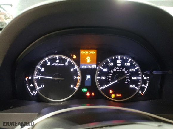 2013 Acura RDX Tech Pkg with VIN 5J8TB4H54DL003276, listed as a Copart auction lot 51875195 with 187,335 mi miles and Salvage Title. Bid and sale history available at carsss.com. Image 9.