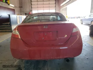 2008 Honda Civic Cpe EX with VIN 2HGFG12878H530117, listed as a Copart auction lot 87653315 with 185,056 mi miles and Salvage Title. Bid and sale history available at carsss.com. Image 6.