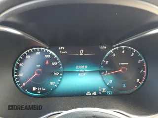 2022 Mercedes-Benz GLC 300 with VIN W1N0G8EB5NG110912, listed as a Copart auction lot 49848705 with 8,508 mi miles and Salvage Title. Bid and sale history available at DreamBid. Image 9.