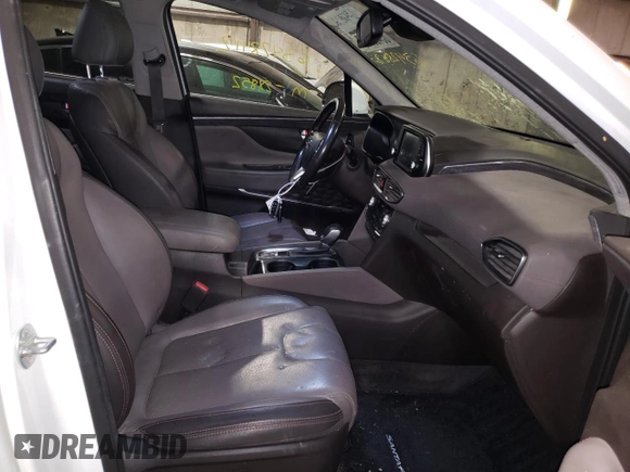 2019 Hyundai Santa Fe Ultimate with VIN 5NMS5CAA4KH118025, listed as a Copart auction lot 63428112 with 28,852 mi miles. Bid and sale history available at carsss.com. Image 5.