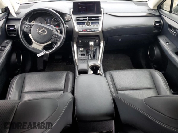 2018 Lexus NX with VIN JTJBARBZ5J2158018, listed as a Copart auction lot 52127215 with 107,317 mi miles and Salvage Title. Bid and sale history available at carsss.com. Image 8.