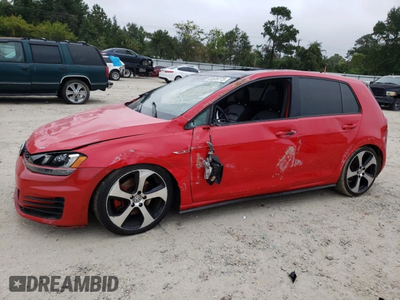 2015 Volkswagen Golf GTI Autobahn with VIN 3VW4T7AU8FM028487, listed as a Copart auction lot 69509773 with 86,003 mi miles. Bid and sale history available at carsss.com. Image 1.