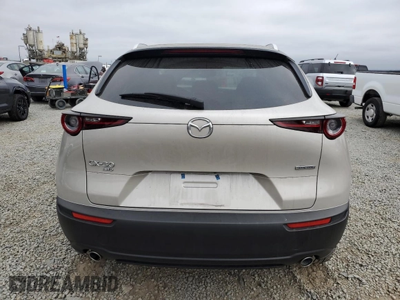 2023 Mazda CX-30 S Preferred with VIN 3MVDMBCM1PM562348, listed as a Copart auction lot 59383805 with 11,858 mi miles and Salvage title. Bid and sale history available at DreamBid. Image 6.