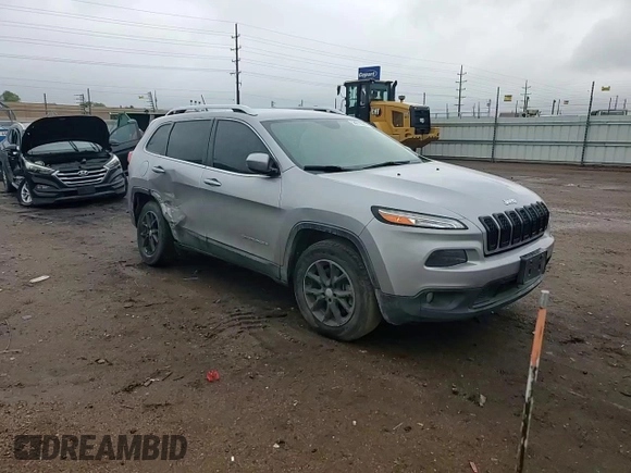 2018 Jeep Cherokee Latitude with VIN 1C4PJMCB8JD523356, listed as a Copart auction lot 58819505 with 107,182 mi miles and Salvage title. Bid and sale history available at DreamBid. Image 14.