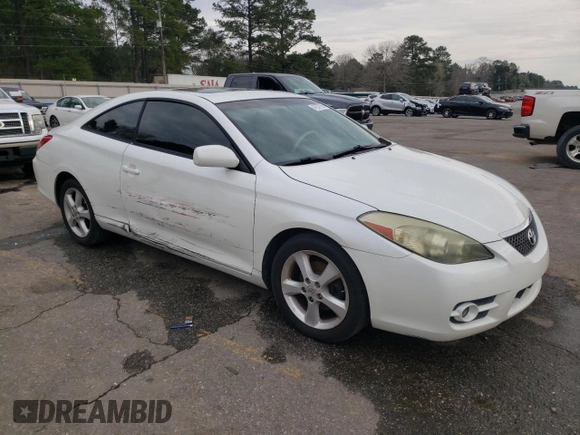 2007 Toyota Solara SE with VIN 4T1CE30P97U757443, listed as a Copart auction lot 47577155 with 184,134 mi miles and Salvage Title. Bid and sale history available at carsss.com. Image 4.