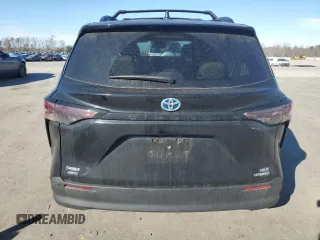 2024 Toyota Sienna XLE with VIN 5TDJSKFC4RS121247, listed as a Copart auction lot 47363055 with 33,364 mi miles and Salvage Title. Bid and sale history available at DreamBid. Image 6.