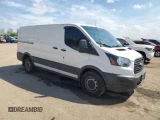 2018 Ford Transit with VIN 1FTYE1YM1JKB54420, listed as a Copart auction lot 56344335 with 98,704 mi miles and Salvage title. Bid and sale history available at DreamBid. Image 4.