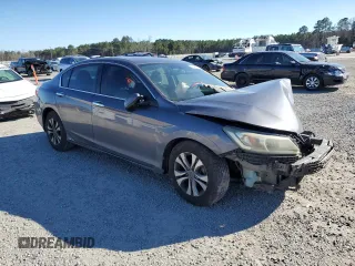 2015 Honda Accord Sedan LX with VIN 1HGCR2F34FA009255, listed as a Copart auction lot 46660595 with 210,843 mi miles and Salvage Title. Bid and sale history available at carsss.com. Image 4.