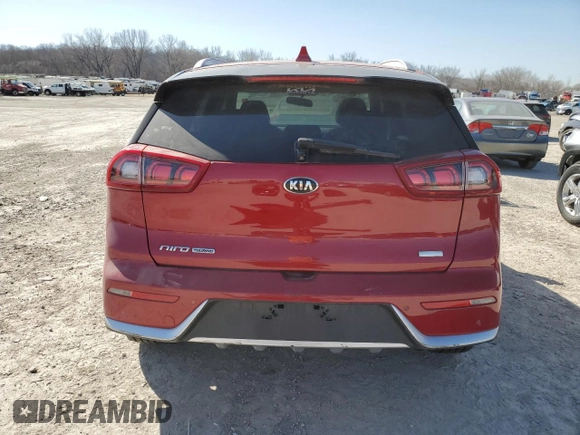 2017 Kia Niro Touring with VIN KNDCE3LC8H5067370, listed as a Copart auction lot 48578615 with 96,045 mi miles and Clean Title. Bid and sale history available at carsss.com. Image 6.