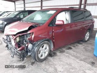 2016 Toyota Sienna LE AAS with VIN 5TDKK3DC0GS760526, listed as a IAAI auction lot 42424888 with 102,036 mi miles and . Bid and sale history available at DreamBid. Image 2.