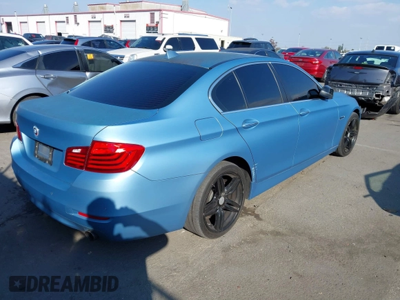 2015 BMW 5 Series 535i with VIN WBA5B1C50FD920397, listed as a IAAI auction lot 41459879 with 172,259 mi miles and . Bid and sale history available at carsss.com. Image 4.