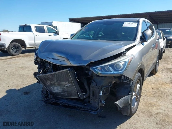2018 Hyundai Santa Fe Sport 2.4L with VIN 5NMZTDLB7JH086153, listed as a IAAI auction lot 41687229 with 180,969 mi miles. Bid and sale history available at carsss.com. Image 6.