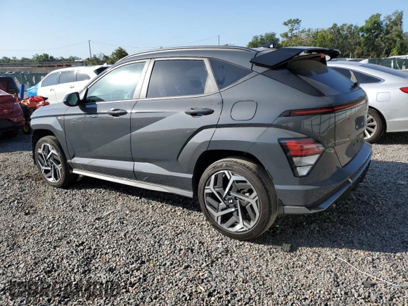 2024 Hyundai Kona N Line z VIN KM8HACA33RU056347, wystawiony jako Copart lot #54813225 z przebiegiem 40 756 mil mil oraz Szkoda całkowita • Salvage title. Historia ofert i sprzedaży dostępna na DreamBid. Obrazek 2.