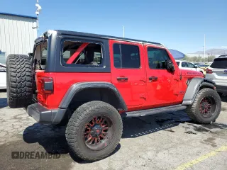 2019 Jeep Wrangler Unlimited Rubicon with VIN 1C4HJXFN7KW519171, listed as a Copart auction lot 56251325 with 69,094 mi miles and Salvage title. Bid and sale history available at DreamBid. Image 3.
