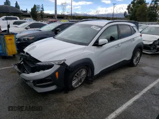 2018 Hyundai Kona SEL with VIN KM8K22AA9JU149227, listed as a Copart auction lot 43161003 with 73,046 mi miles. Bid and sale history available at carsss.com. Image 1.